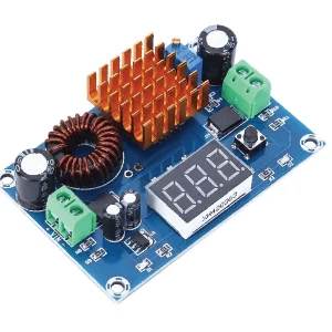 ELEVADOR DE VOLTAJE XH-M411 5A CON VOLTIMETRO