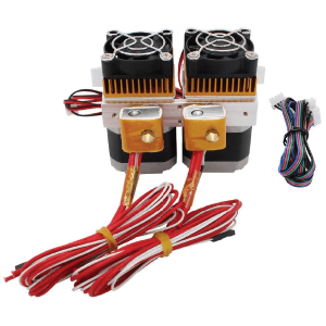 KIT COMPLETO EXTRUSOR MK8 DOBLE + BASE DE ALUMINIO