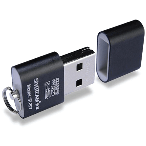 Lector Tarjeta Memoria Micro Sd MicroSD a Usb 2.0 TF Mp3 Mp4 - yorobotics