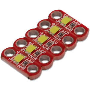 lilypad led blanco 5 unidades