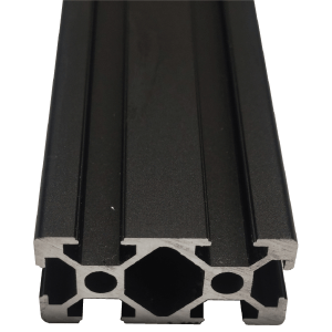 x1 METRO PERFIL DE ALUMINIO 2040 NEGRO