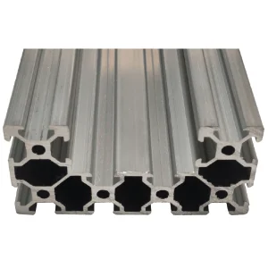 x1 METRO PERFIL DE ALUMINIO 4080 TIPO C PLATA