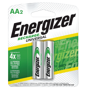pila bateria aa recargable energizer