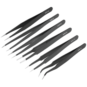 KIT PINZAS ANTIESTATICAS 6 EN 1