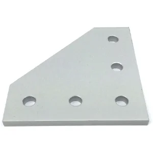 PLACA DE UNION/CONEXION PARA PERFIL DE ALUMINIO EN L