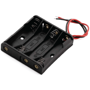 porta bateria pila aa