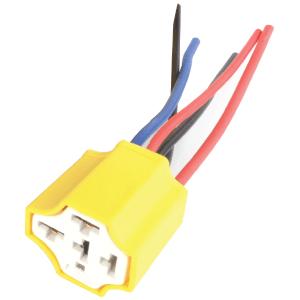 porta rele 5 pines con cable