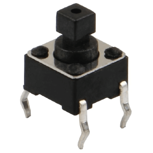 pulsador cuadrado 6x6x7.3mm 4 pines