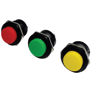 pulsador r13-507 momentaneo 16mm