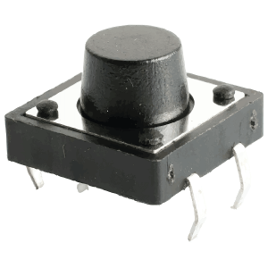 pulsador redondo 12x12x7.5mm 4 pines