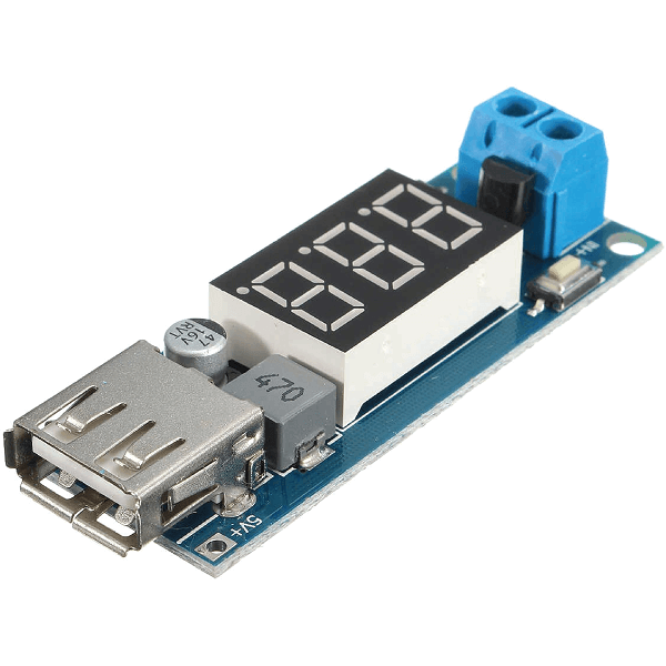 reductor voltaje 5v 2a cargador usb