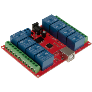 rele 8 canales controlador inteligente usb