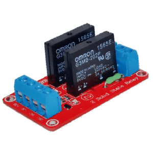 modulo rele de estado solido 2 canales