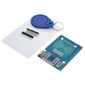 LECTOR DE TARJETAS RFID 13.56MHz RC522 + TARJETA + LLAVERO