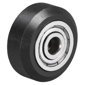 RUEDA PLASTICA REDONDA GRANDE DIAMETRO 5mm