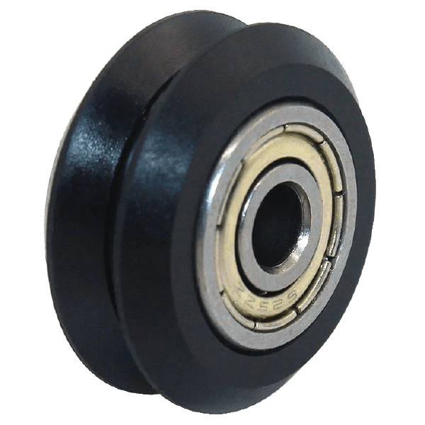 RUEDA/POLEA PLASTICA EN V DIAMETRO 5mm