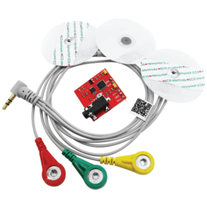 modulo sensor emg electrodos cable