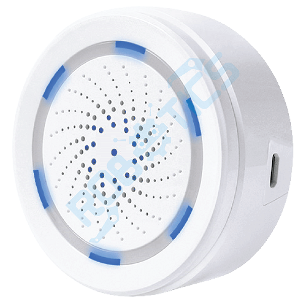 sensor temperatura humedad sirena inteligente wifi wst01