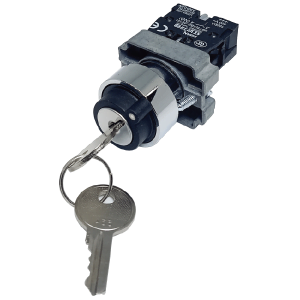 switch selector 2 posiciones con llave