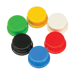 tapa pulsador cuadrado 6x6x7.3mm