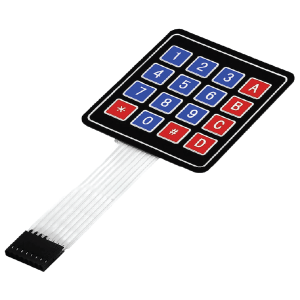 teclado membrana 4x4