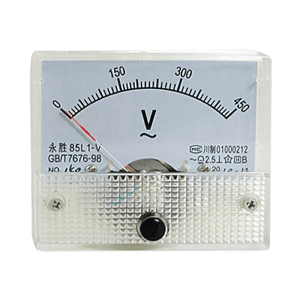 voltimetro analogico 0-450v
