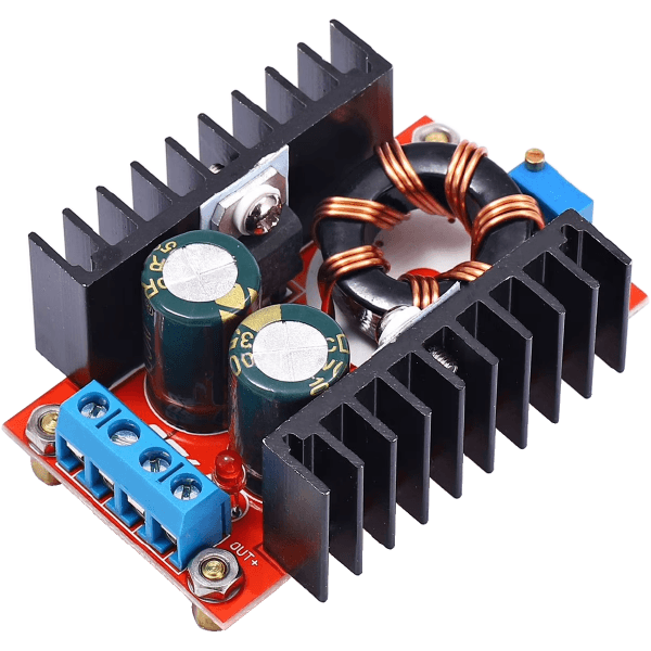 elevador voltaje 10a 150w