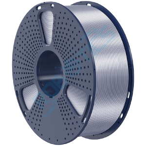 filamento pla+ plus silk metalizado plata