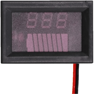 voltimetro digital dc con indicador 12-60v