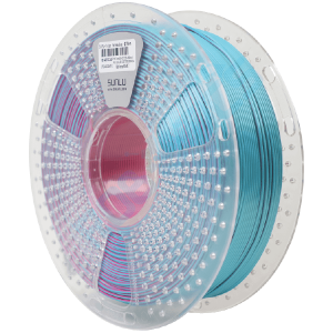 filamento pla+ silk metalizado tri color tres colores verde amarillo verde