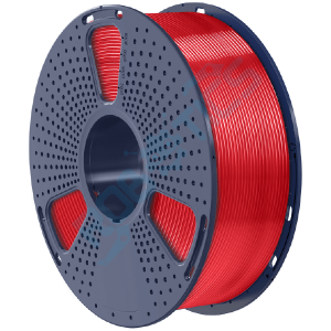filamento pla+ plus transparente rojo