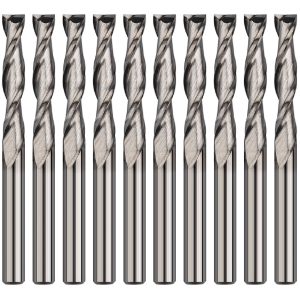 broca fresa punta plana end mill