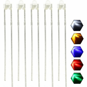 led alto brillo chupete 2mm