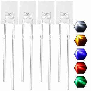 led alto brillo rectangular 234