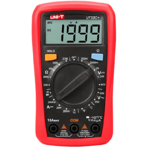 multimetro digital uni-t ut33c+