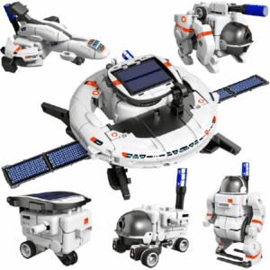 robot solar stem 6 en 1 espacial build and learn