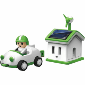 robot solar casa carro green life