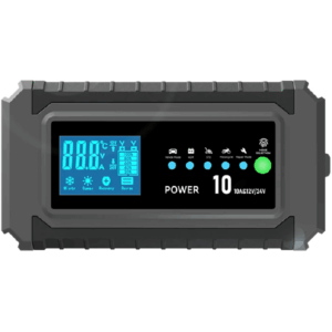 cargador inteligente bateria carro moto