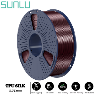 filamento flexible tpu metalizado silk